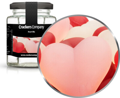HEART MIX Glas eckig 120g