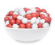 WHITE & RED PEANUTS