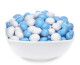 WHITE & BLUE PEANUTS