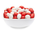 WHITE & RED PEANUTS Muster