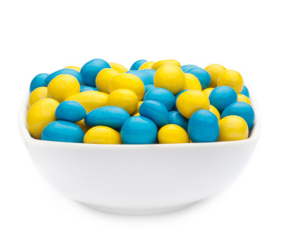 YELLOW &amp; BLUE PEANUTS Muster