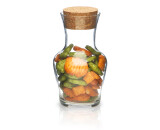 GLASKARAFFE 250ml 13,2cm mit Korken