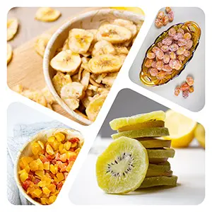 Trockenfrüchte und natürliche Snacks