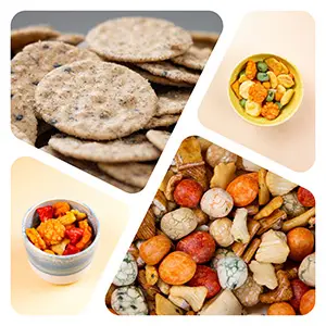 Salzige und würzige Snacks